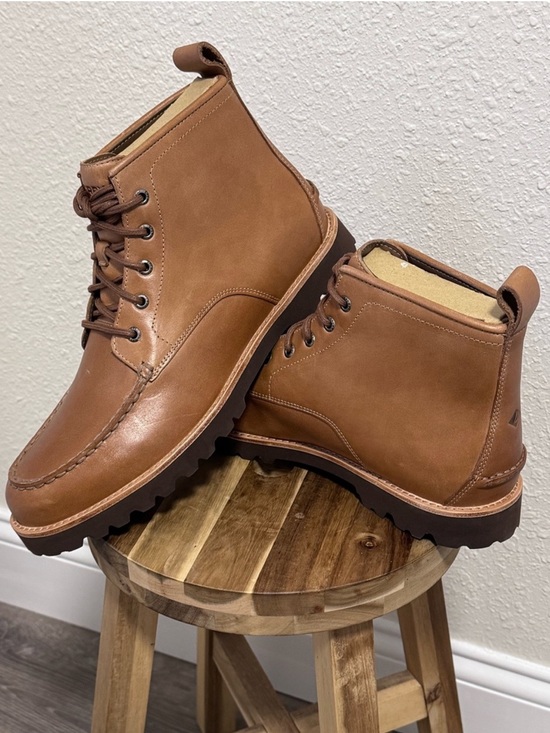 Sperry Newton Moc Toe Leather Boots Tan Bronzer Mens EU 46/US 12/UK 11 NIB main image 10